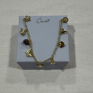 Cove Gold Charm Necklace